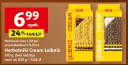 Auchan Herbatniki Cream Leibniz oferta