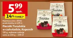 Auchan Pierniki Toruńskie w czekoladzie, Kopernik oferta