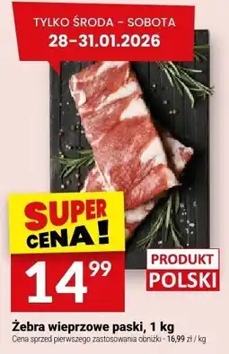 Twój Market Żebra wieprzowe paski oferta