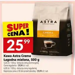 Twój Market Kawa Astra Crema łagodna mielona oferta