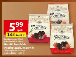 Auchan Pierniki Toruńskie w czekoladzie, Kopernik oferta