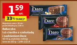 Auchan Babeczka lub ciastka z czekoladą i nadzieniem Dare oferta