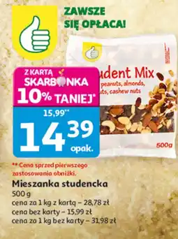 Auchan Mieszanka studencka oferta
