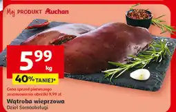 Auchan Wątroba wieprzowa, Dział Samoobsługi oferta