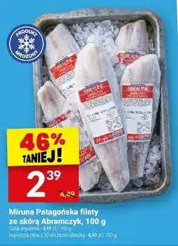 Twój Market Filety Miruna Patagońska ze skórą Abramczyk oferta
