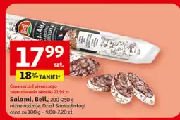Auchan Salami, Bell, 200-250 g, różne rodzaje, Dział Samoobsługi oferta