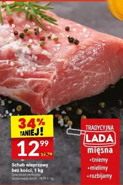 Twój Market Schab wieprzowy bez kości oferta