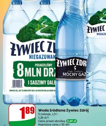 Woda źródlana Zywiec Zdrój