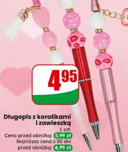Dino Długopis z koralikami i zawieszką oferta