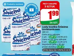 Dino Lody Kostka Snieżna śmietankowa oferta