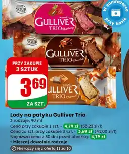Dino Gulliver Lody na patyku Trio oferta