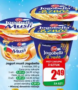 Dino Jogurt musli Jogobella oferta