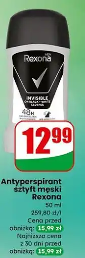 Dino Antyperspirant sztyft męski Rexona oferta