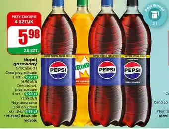 Dino Napój gazowany Pepsi/Mirinda oferta