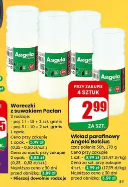 Dino Wkład parafinowy Angela Bolsius oferta