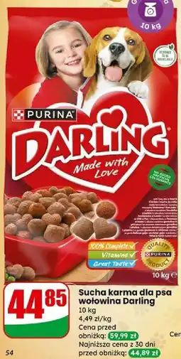 Dino Sucha karma dla psa wołowina Darling oferta