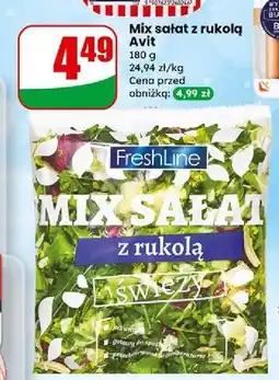 Dino Mix sałat z rukolą FreshLine oferta