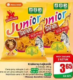 Dino Krakersy Lajkonik Junior Safari oferta