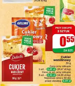 Dino Cukier wanilinowy Delecta 30g / Gellwe oferta