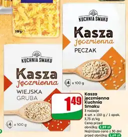 Dino Kasza jęczmienna (Wiejska Gruba, Pęczak) Kuchnia Smaku oferta