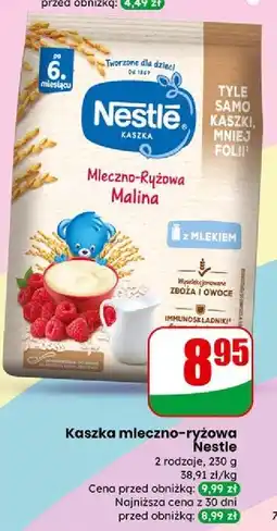 Dino Kaszka mleczno-ryżowa malinowa Nestle oferta