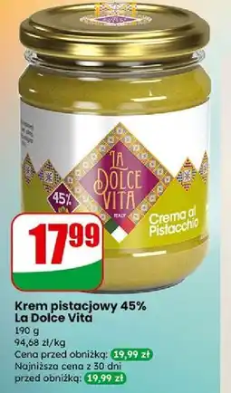 Dino Krem pistacjowy 45% La Dolce Vita oferta
