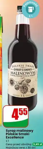 Dino Syrop malinowy Polskie Smaki Excellence oferta