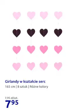 Action Girlandy w kształcie serc oferta