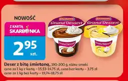 Auchan Deser wanilia Ehrmann Grand Dessert oferta