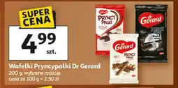 Auchan Wafelki orzechowe Dr Gerard Pryncypałki oferta
