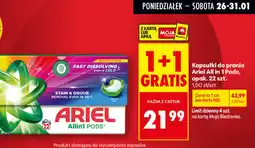 Biedronka Ariel All in 1 Pods 22 szt oferta