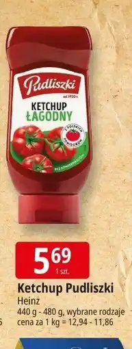 E.Leclerc Ketchup łagodny Pudliszki oferta
