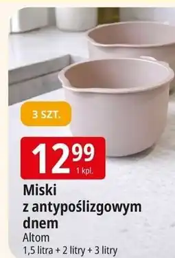 E.Leclerc Miski z antypoślizgowym dnem 1.5 l + 2 3 Altom oferta