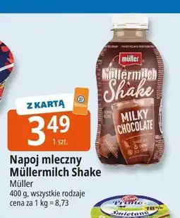 E.Leclerc Napój mleczny chocolate cookies & cream geschmack Mullermilch Shake oferta