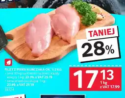 Selgros Filet z piersi kurczaka oferta