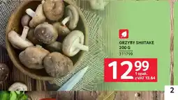Selgros Grzyby Shiitake oferta