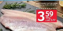 Selgros Dorsz czarny filet bez skóry oferta