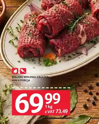 Selgros Rolada wołowa Kruszer oferta
