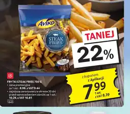 Selgros Aviko Frytki Steak Fries oferta