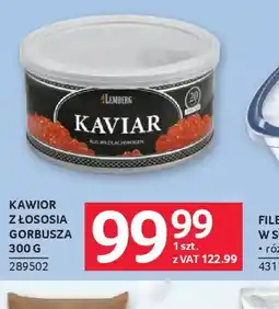 Selgros Limberg Kawior z łososia Gorbusza oferta