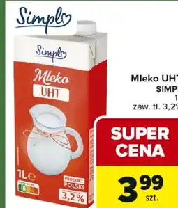 Carrefour Express Mleko Simply oferta