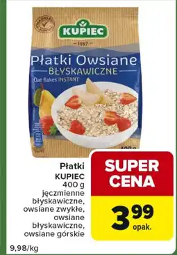 Carrefour Express Płatki owsiane Kupiec oferta