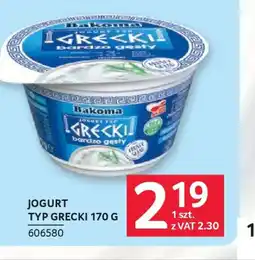 Selgros Bakoma Jogurt Typ Grecki oferta