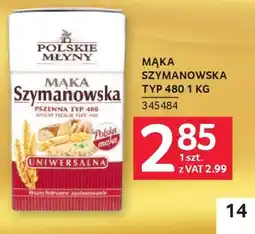 Selgros Polskie Młyny Mąka Szymanowska oferta