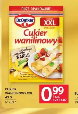 Selgros Dr. Oetker Cukier wanilinowy XXL oferta
