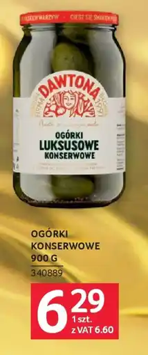 Selgros Dawtona Ogórki Konserwowe oferta