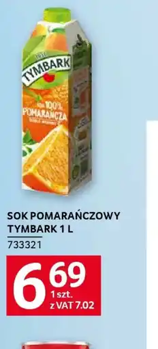 Selgros Sok pomarańczowy Tymbark oferta
