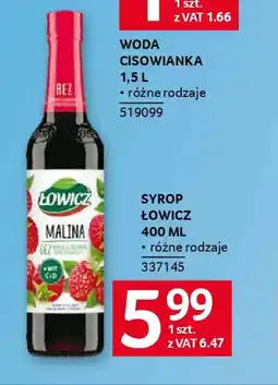 Selgros Lowicz Syrop oferta