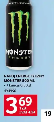 Selgros Monster napój energetyczny oferta