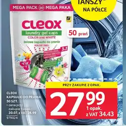 Selgros Cleox kapsułki do prania oferta
